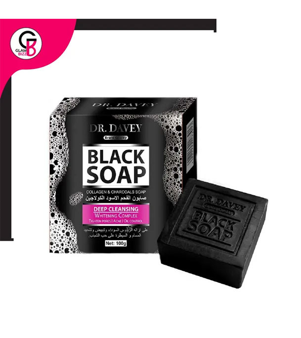 Buy Dr. Davey Deep Cleansing Black Soap 100g at Best Price In Bangladesh
