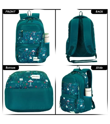 Espiral CLINTON Herschel Kids Heritage Backpack for Teenager School Bag Baby Cartoon Backpack Boys Girls Stitch Laptop Travel Bags (17") 