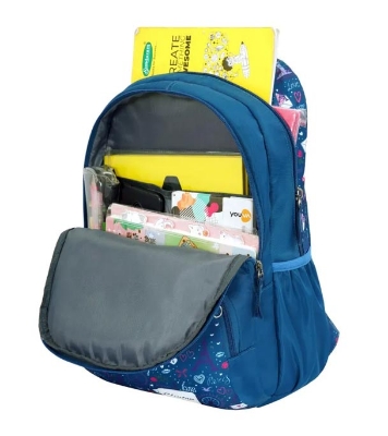 Espiral CLINTON Herschel Kids Heritage Backpack for Teenager School Bag Baby Cartoon Backpack Boys Girls Stitch Laptop Travel Bags (17") 