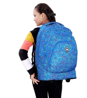 Large 35 L Laptop Backpack 35 L Laptop Casual/Office Travel Trolley Backpack For Men and Women-Black