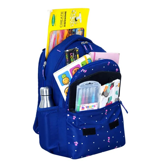 Espiral CLINTON Fashionable Cute Stitch Backpack for Teenager School Bag Baby Cartoon Backpack Boys Girls Stitch Laptop Travel Bags (Hight 17") 