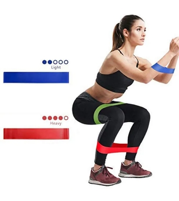 5Pieces Resistance Bands Skin Friendly Resistance