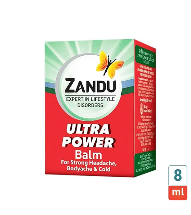 Buy zandu ultra power balm 8ml (Indian) at Best Price In Bangladesh