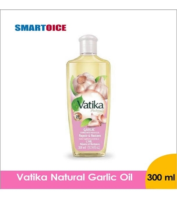 Vatika Naturals Garlic Enriched Hair Oil 300ml (Dubai)