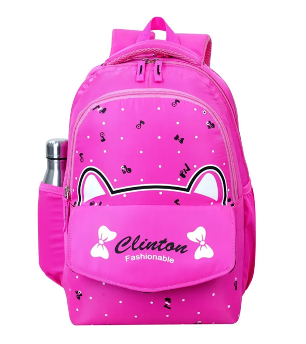 Picture of Espiral CLINTON Fashionable Cute Stitch Backpack for Teenager School Bag Baby Cartoon Backpack Boys Girls Stitch Laptop Travel Bags (Hight 17")   
