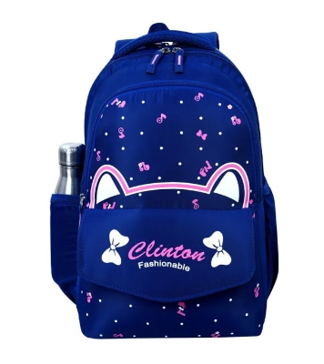 Picture of Espiral CLINTON Fashionable Cute Stitch Backpack for Teenager School Bag Baby Cartoon Backpack Boys Girls Stitch Laptop Travel Bags (Hight 17")   