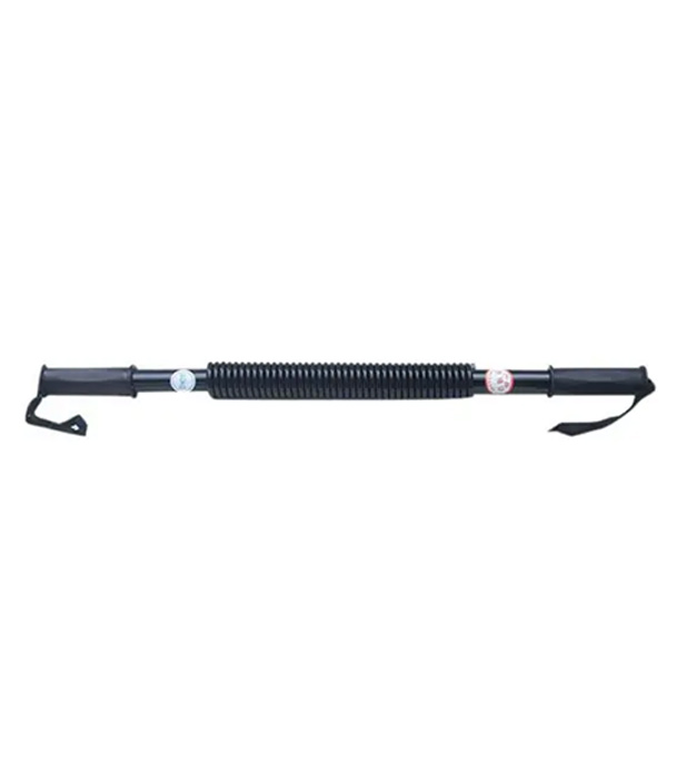 Picture of 30 kg Power Twister Bar Arm Shoulder Builder Spring Exercise Chest and Bicep Blaster - Black