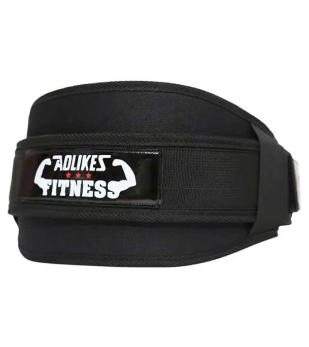 Picture of Fitness Weight Lifting Belt Barbell Dumbbel Training Back Support Weightlifting Belt Gym Squat Deadlift Powerlifting