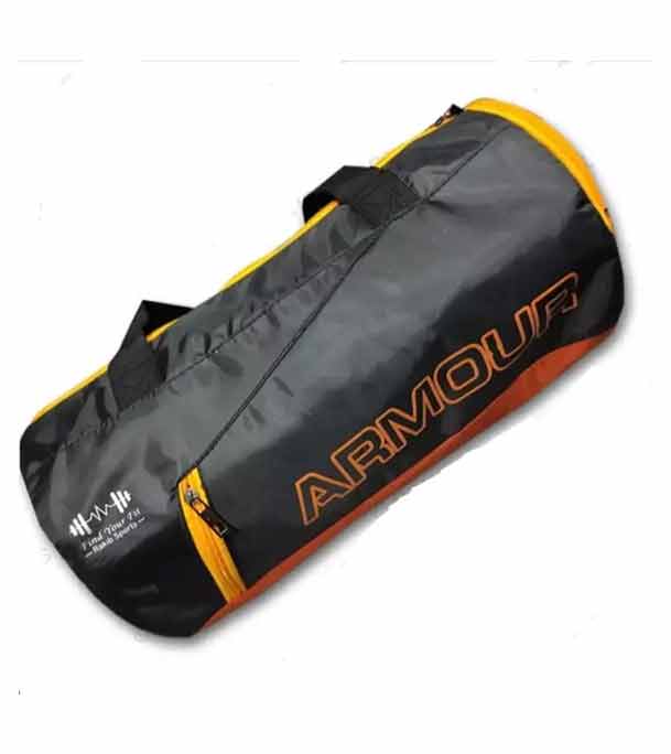 Picture of Sports and Gym Bag for Men and Women-16/8 Inch Black Color/Fitness Gym Bag/Mountain 18 Liter Duffel Bag/Poly Cotton Gym Bag-My Shopee Bd
