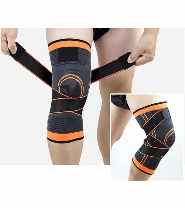Picture of 1PC Sports Kneepad Men Pressurized Elastic Bandage Knee Pads Support Fitness Gear Basketball Volleyball football Brace Protector