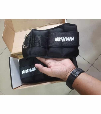 Picture of Ankle Weight - Black - 1+1-2kg