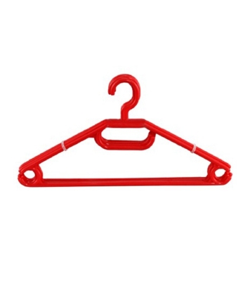 Buy RFL Polypropylene Modern Shirt Hanger 6 Pcs Set - Red Online at Best Price	