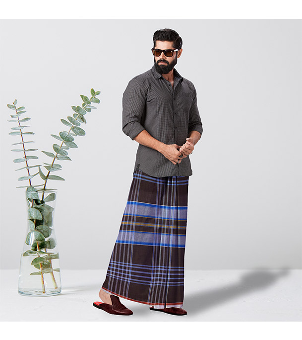 Picture of Mens Cotton Lungi
