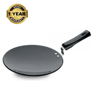 Buy Futura Hard Anodised Flat Roti Tawa, Diameter 26 cm Thickness 6.35 mm Black at Best Price In Bangladesh