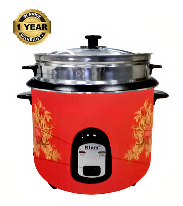 Buy Kiam 2.8 liter Stainless Steel + Non-Stick Double Pot Rice Cooker (SFB-5704) at Best Price In Bangladesh 