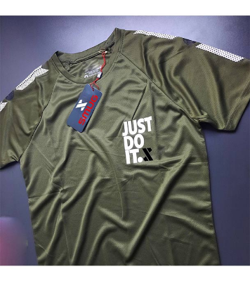 Buy SMUG Exclusive T-Shirt Fabric Soft and Comfortable Tshirt For Men Olive Online at Best Price