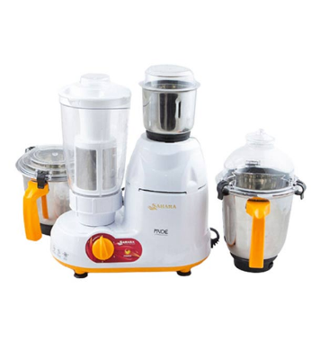 Buy Sahara PRIDE 750W 4-In-1 Blender & Grinder Yellow at Best Price In Bangladesh 