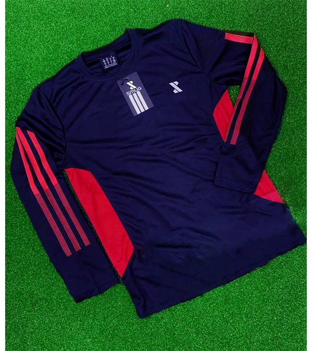 Picture of SMUG Premium Full Sleeve T-shirt Fabric soft and comfortable Navy Blue