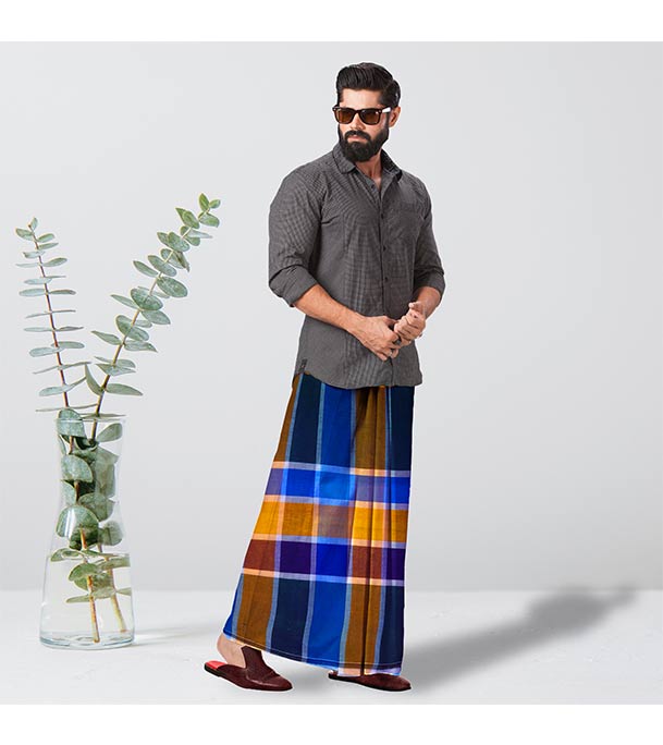 Picture of Mens Cotton Lungi
