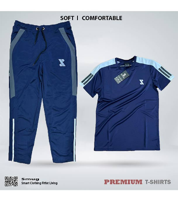 Picture of SMUG Premium Combo T-shirt and Trouser - Fabric soft and comfortable - Multi