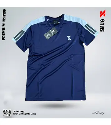 Picture of Smug Premium T-Shirt Fabric Soft and Comfortable-Combo-Jalpai, Navy