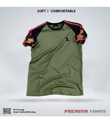 Picture of SMUG Premium T-Shirt Fabric Is Soft and Comfortable - Contrast Design