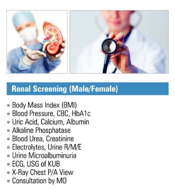 Buy Renal Screening (Male/ Female): Adults Online