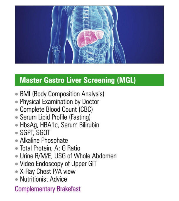 Buy Master Gastro Liver Screening (MGL)  Online 