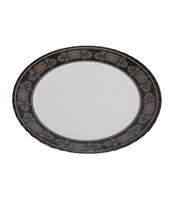 Buy 10.3" Crazy Coup Plate-Black gold Online at Best Price