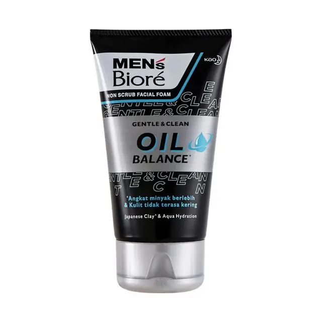 Buy Men's Biore Facial Foam Oil Balance 100g at Best Price in Bangladesh