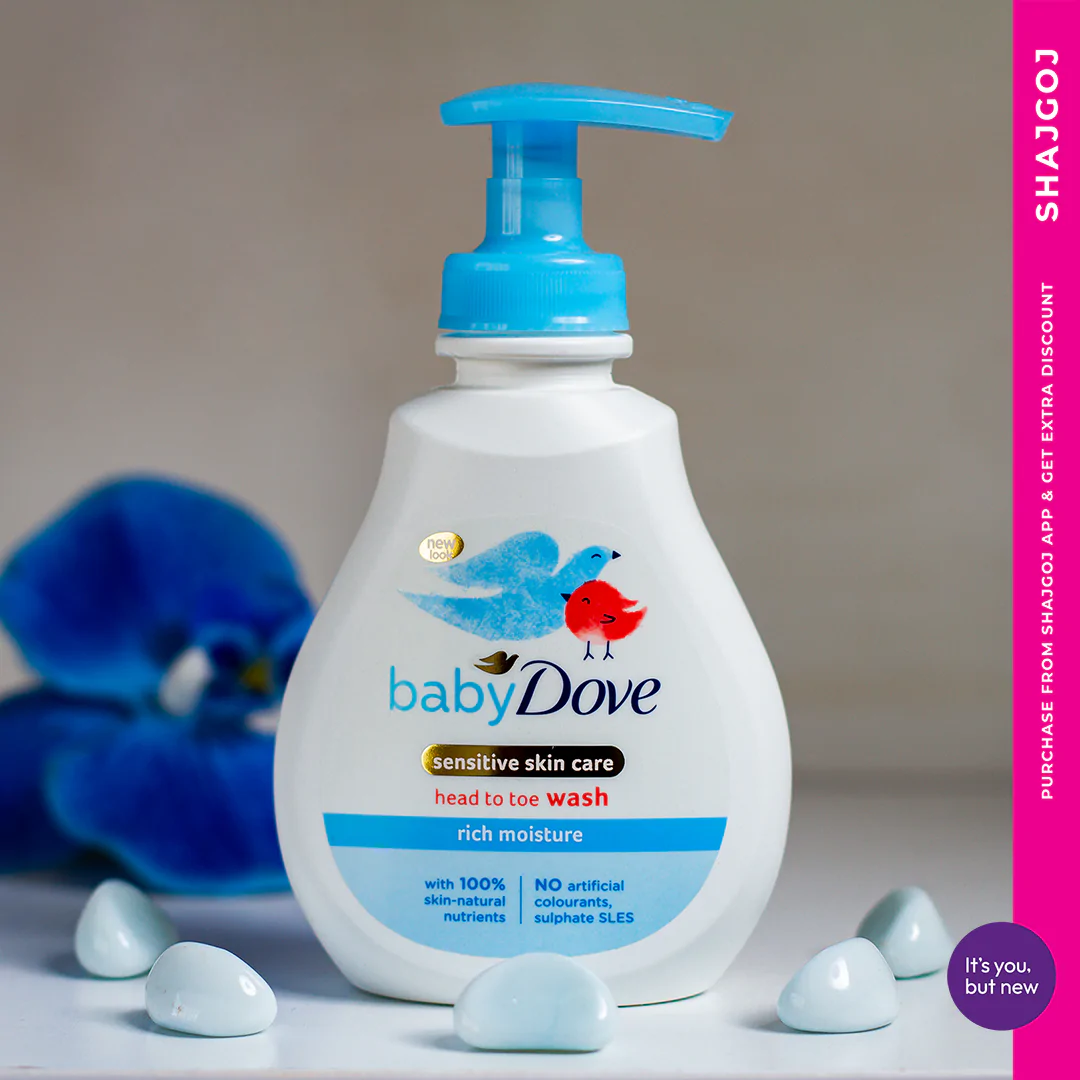 Picture of Baby Dove Head to Toe Wash Rich Moisture 200ml