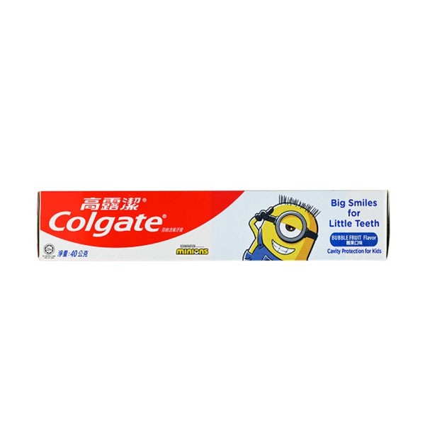 Picture of Colgate Minions Bubble Fruit Flavor 40g
