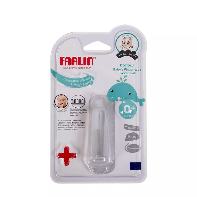 Picture of Farlin Baby's Finger-Type Toothbrush From 0m+