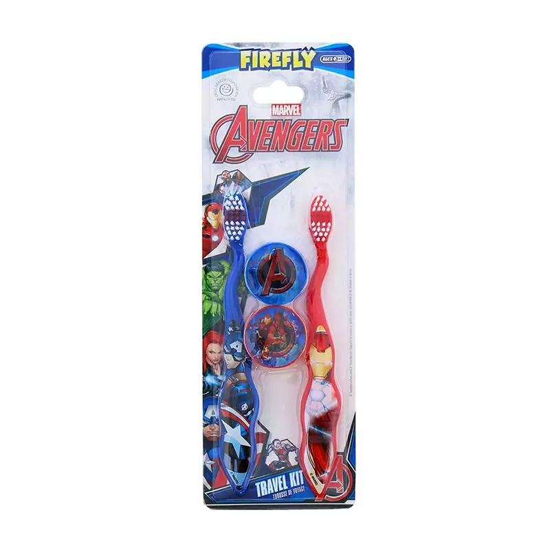 Picture of Firefly Avengers 2 Toothbrush And Caps From 3+ Years