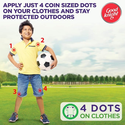 Picture of Good Knight Fabric Roll On Natural Actives 2+months 8ml