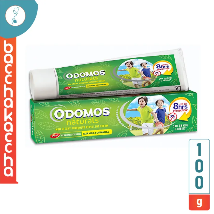 Picture of Odomos Mosquito Repellent Natural Cream 100gm