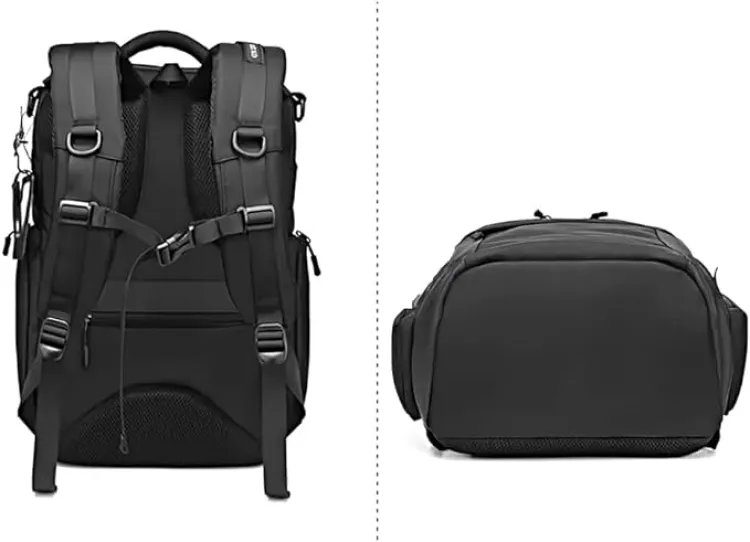 OZUKO 9409S Unisex School Collage Large Capacity Waterproof Laptop Backpack Business Travel Bag USB Charging