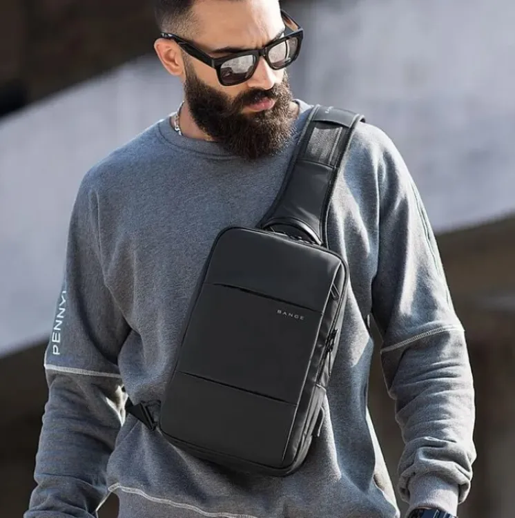 Bange BG77107 Men’s Chest Crossbody Shoulder Messenger Bag Sling Bag
