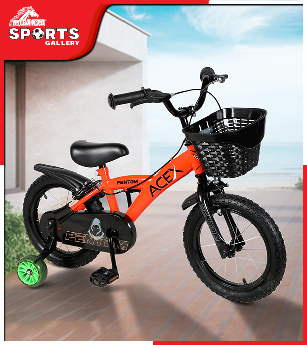 Buy ACEX Steel 1-Speed PENTOM 14 Orange-Black Online