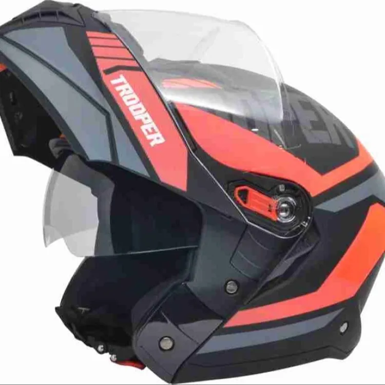 Picture of STUDDS Trooper Modular Full Face Bike Helmet