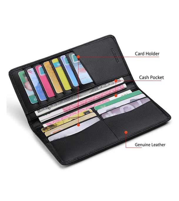 Picture of Long Lasting & Stylish Long Wallet for Men Artificial Leather