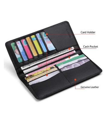 Picture of Long Lasting & Stylish Long Wallet for Men Artificial Leather