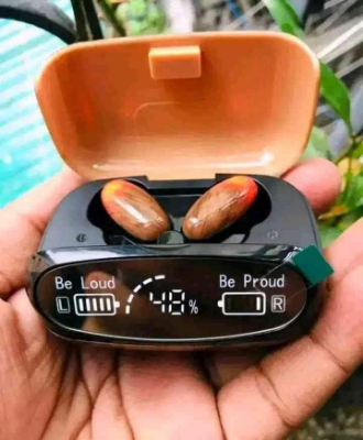 Buy M35 Tws Wood Grain Bluetooth Earphone Led Display 9D Stereo Sound Music Headphone Wireless Earbuds Touch Control Sport Earphone With Mic - Bluetooth Headphone at Best Price In Bangladesh