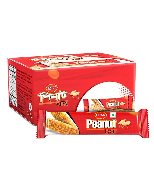 Buy PRAN Peanut Bar 40gm Online