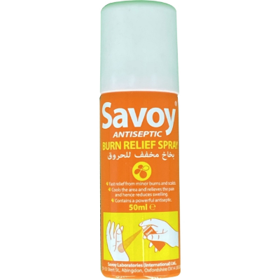 Buy Savoy Antiseptic Burn Relief Spray 50 ml at Best Price In Bangladesh