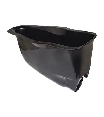 Picture of SaTo Plastic Pan Collection Box (Black)