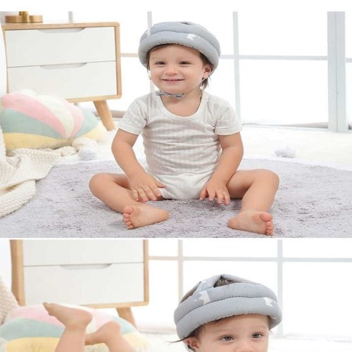 Buy Friendly Baby Head Guard Cap - Assorted Colors to Protect Kids While Walking at Best Price In Bangladesh
