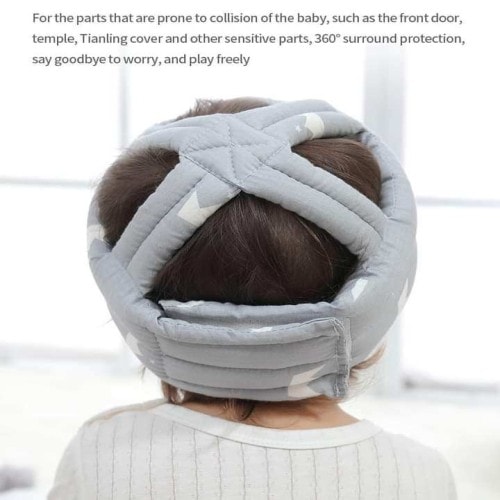 Buy Friendly Baby Head Guard Cap - Assorted Colors to Protect Kids While Walking at Best Price In Bangladesh