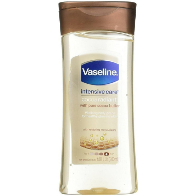 Buy Vaseline Intensive Care Cocoa Radiant Body Gel Oil 200ml at Best Price In Bangladesh