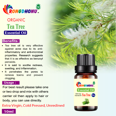 Buy Tea Tree Essential Oil (চা গাছের এসেনশিয়াল অয়েল) -10ml Online at Best Price